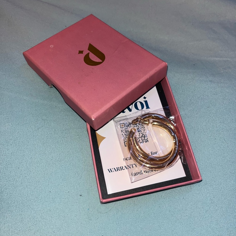 Gold Hoop Earrings